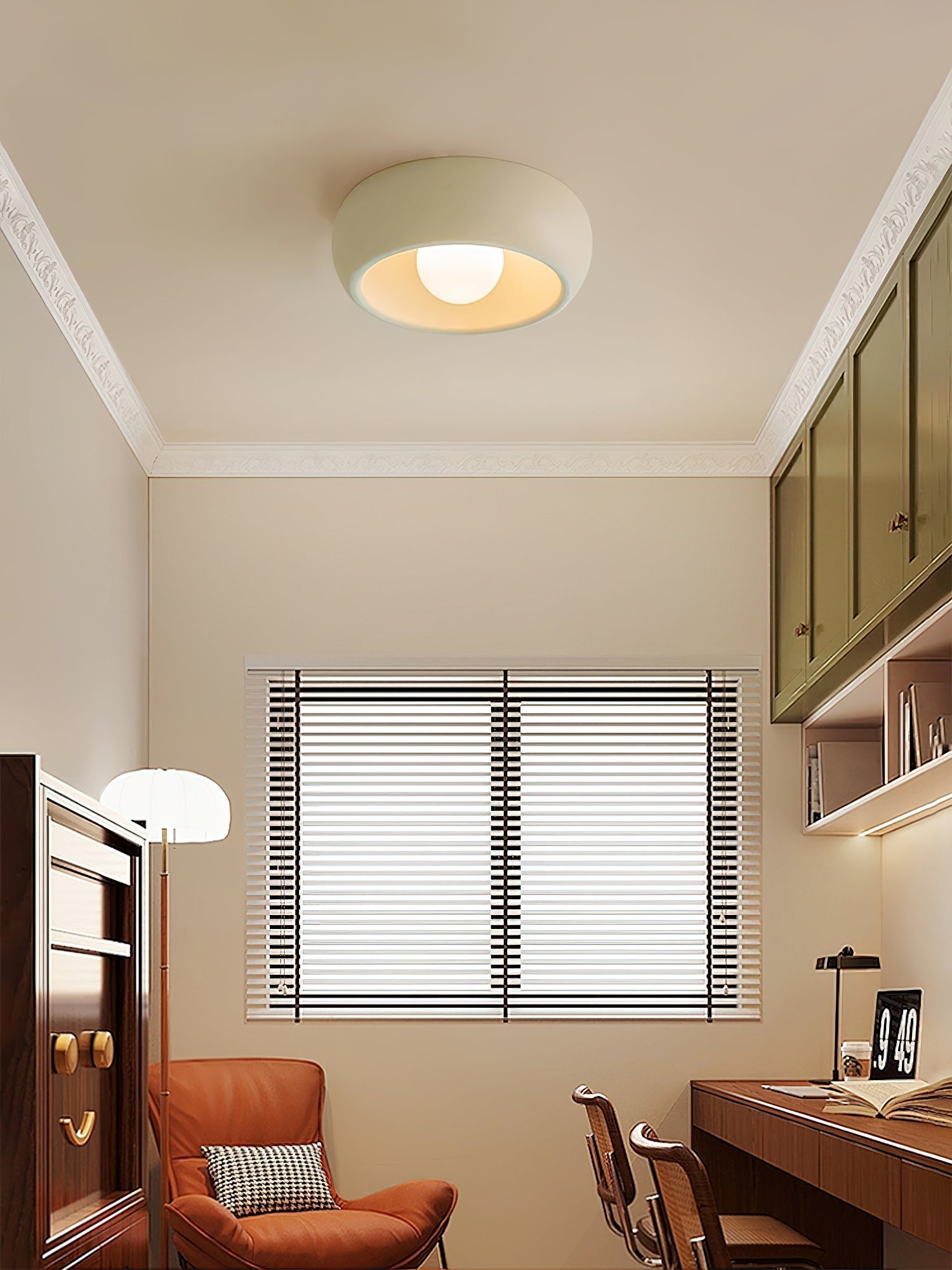 Louis Modern Minimalist Round Glass Ceiling Light - Letslighting