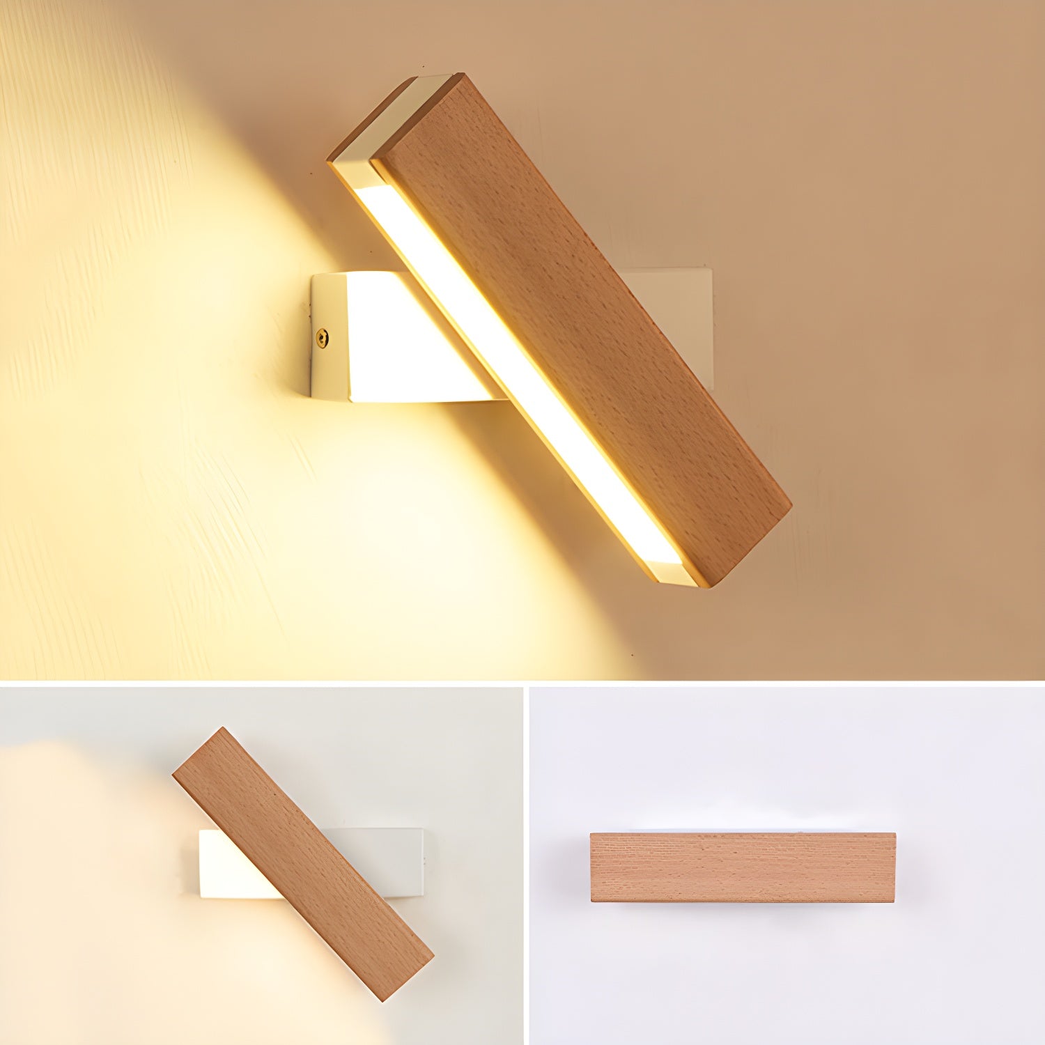 Lineace Wood & Acrylic Wall Light - Letslighting