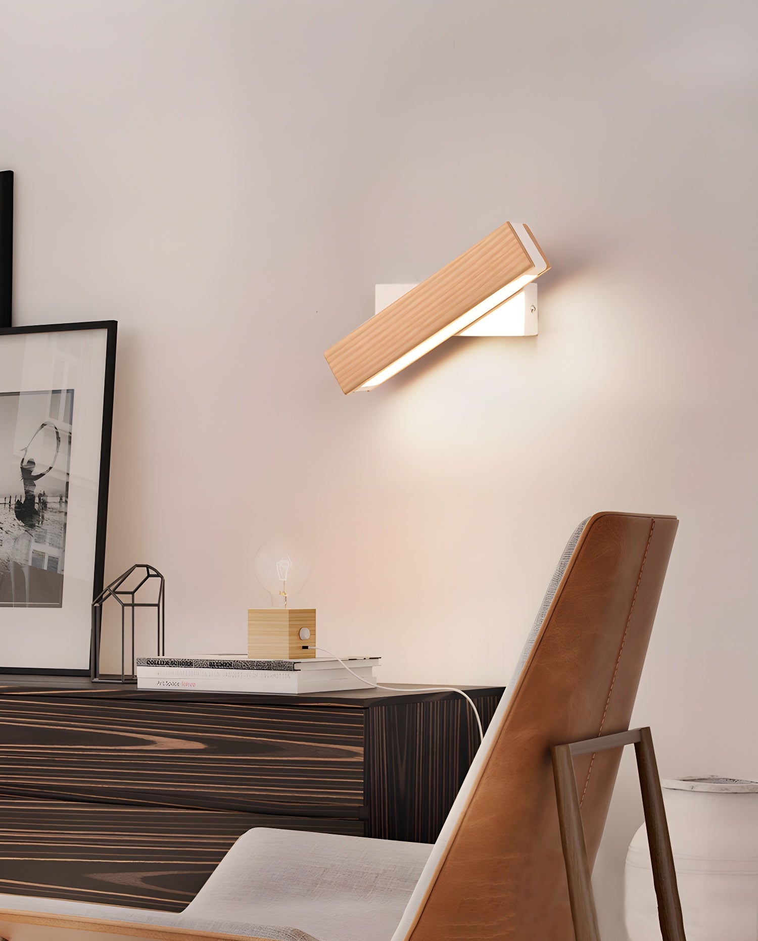 Lineace Wood & Acrylic Wall Light - Letslighting