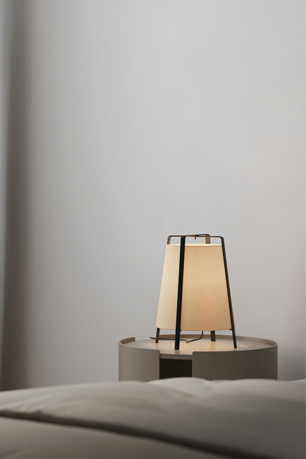 Lexis Fabric Scandinavian Table Lamp - Letslighting
