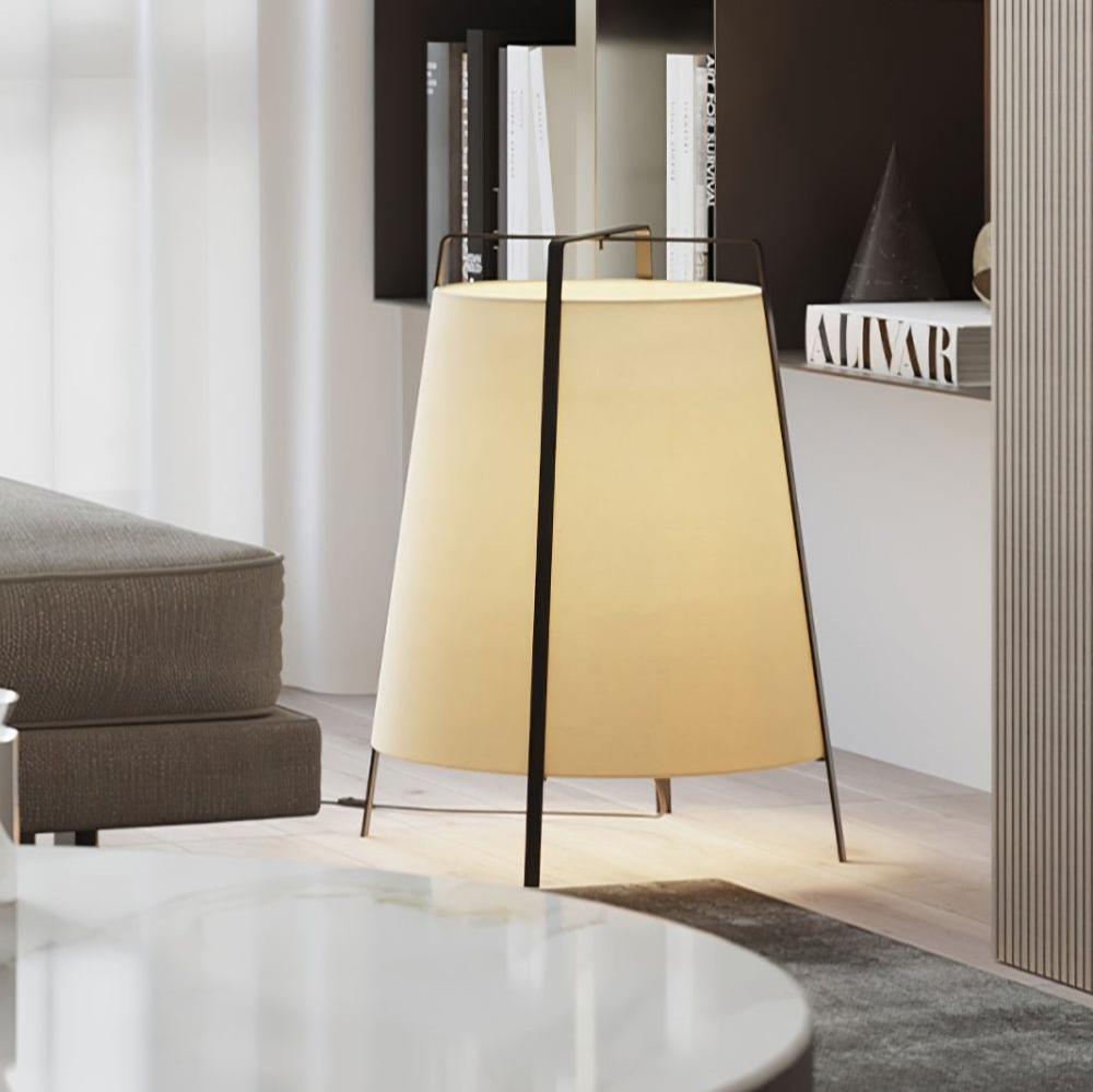 Lexis Fabric Scandinavian Table Lamp - Letslighting