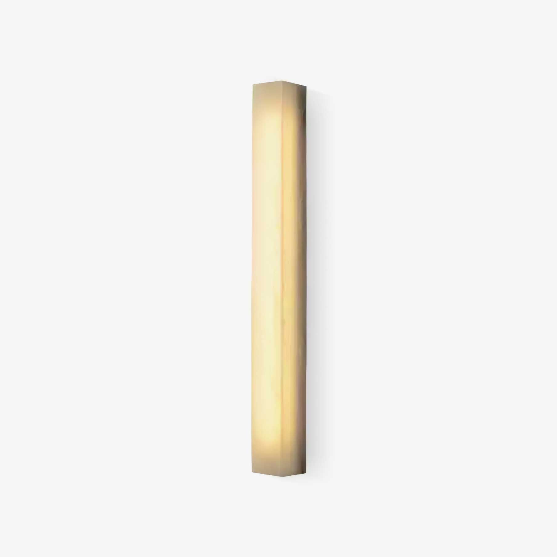 Irina Cylindrical Alabaster Wall Light - Letslighting