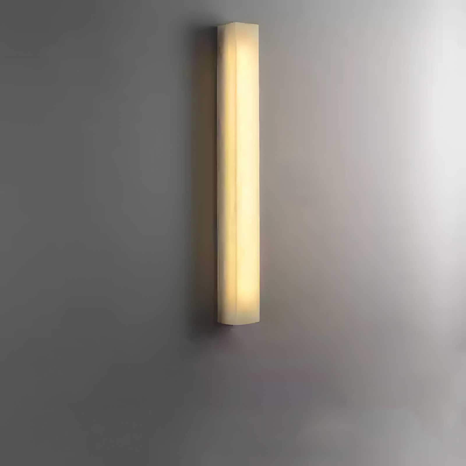 Irina Cylindrical Alabaster Wall Light - Letslighting