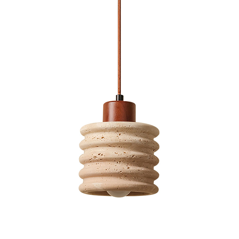Burlat Pendant Light Travertine - Letslighting
