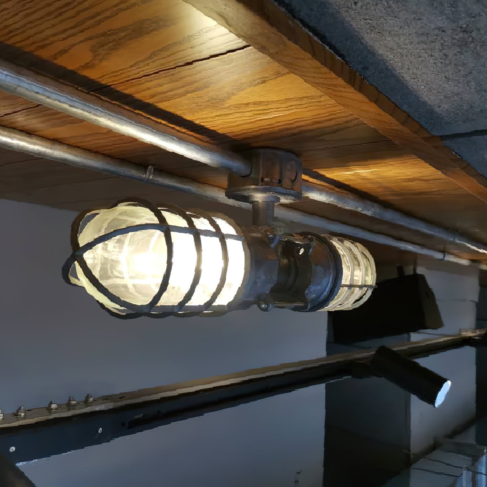 Ozorel Vintage Unique Glass Wall Lamp - Letslighting