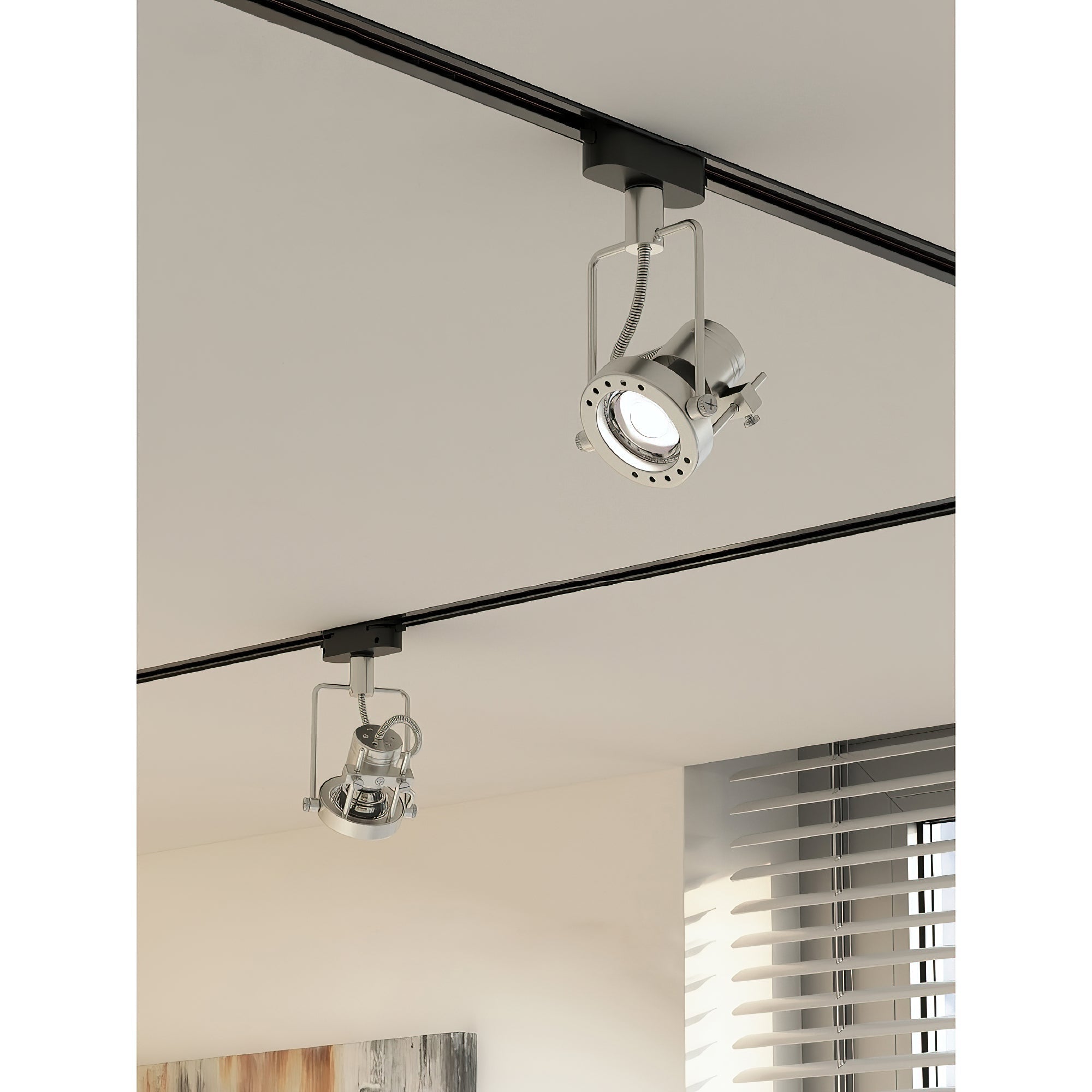 Ivelor Vintage Industrial Glass Track Lights - Letslighting
