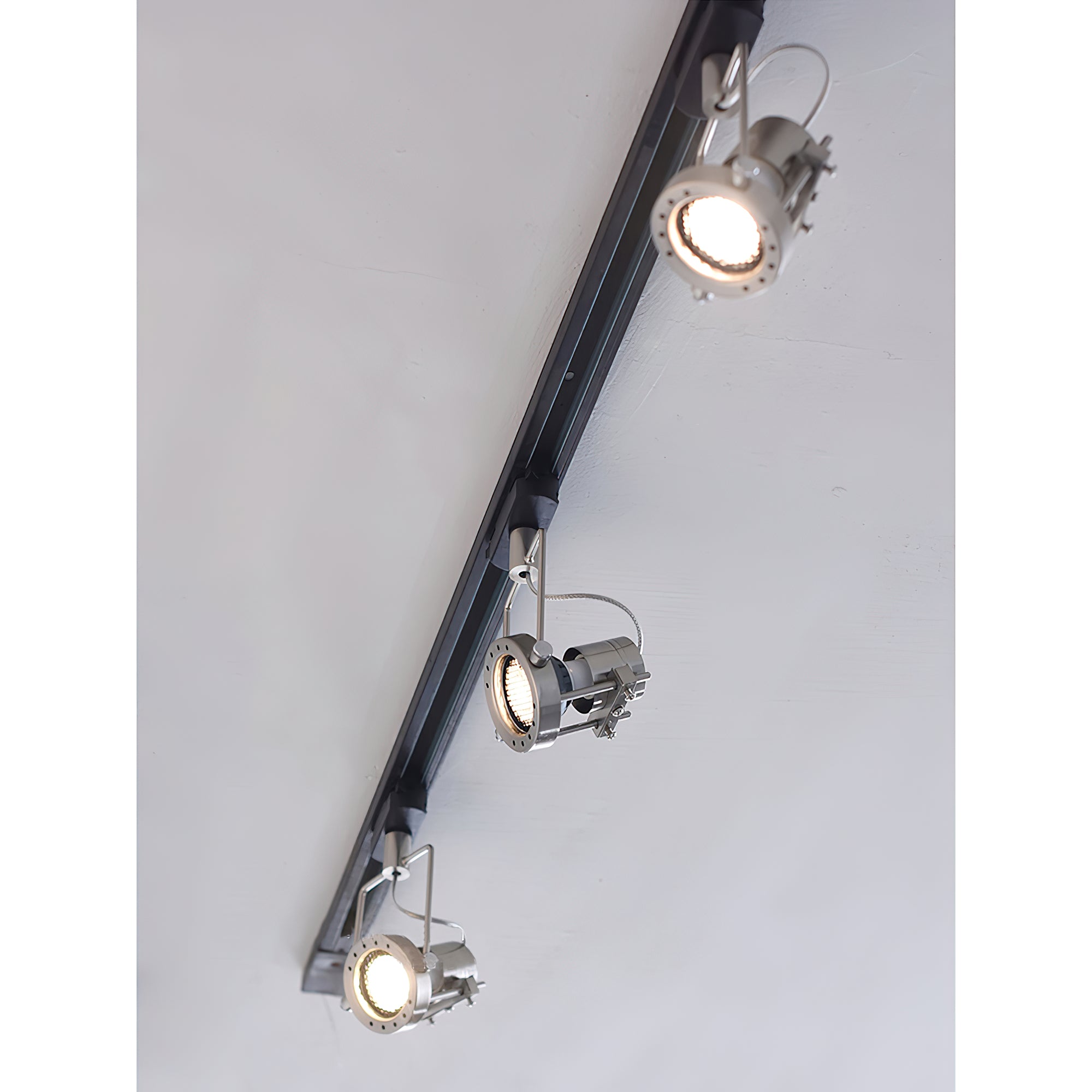 Ivelor Vintage Industrial Glass Track Lights - Letslighting