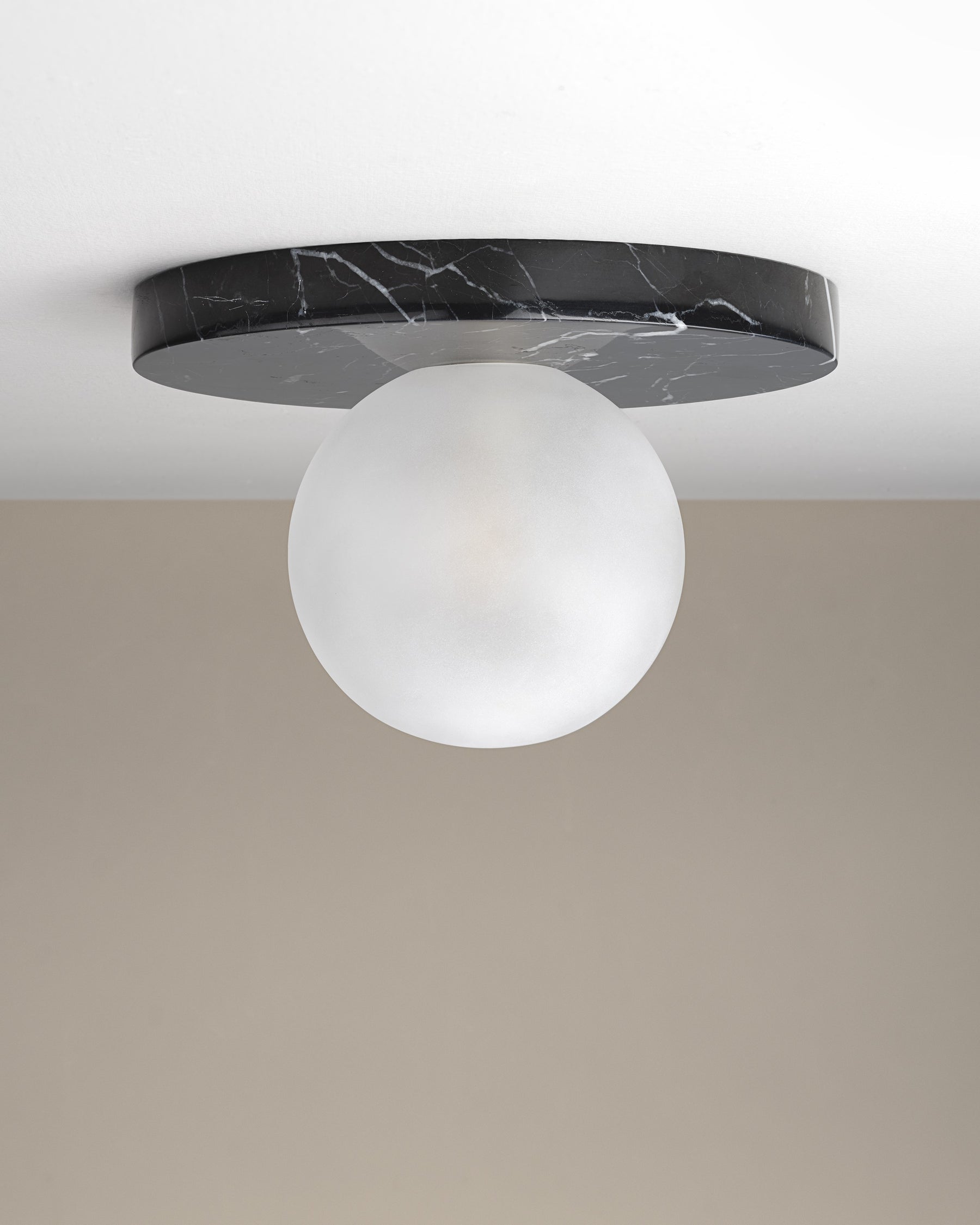 Arthaen Modern Minimalist Marble Travertine Flushmount Sconce Wall Lamp - Letslighting