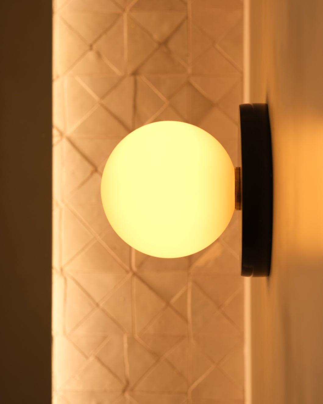 Arthaen Modern Minimalist Marble Travertine Flushmount Sconce Wall Lamp - Letslighting
