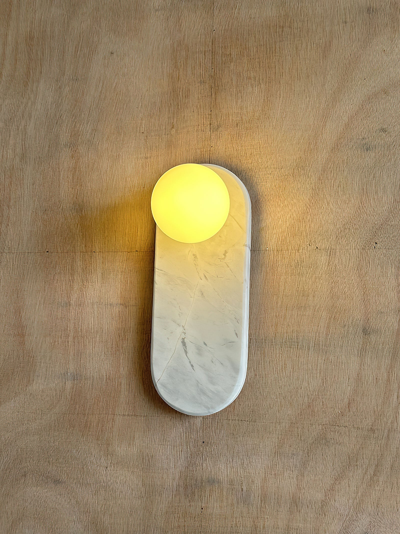 Syraeia Modern Minimalist Marble Jade Wall Lamp - Letslighting