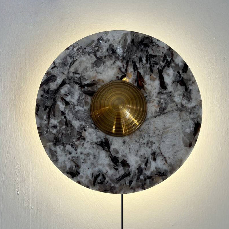 Mydorila Nordic Art Plug Marble Wall Lamp - Letslighting