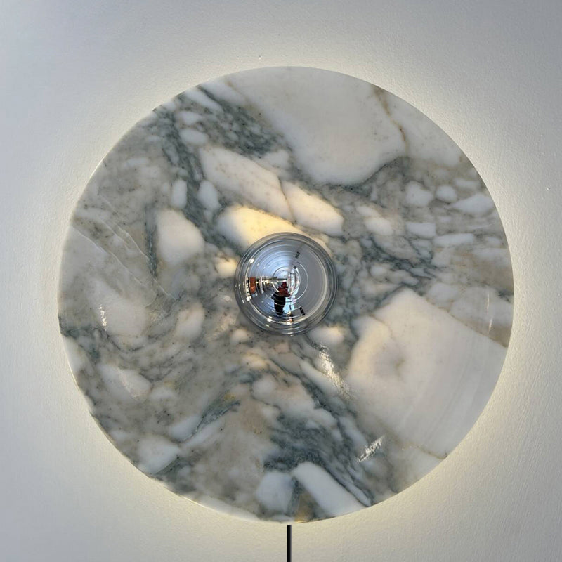 Mydorila Nordic Art Plug Marble Wall Lamp - Letslighting