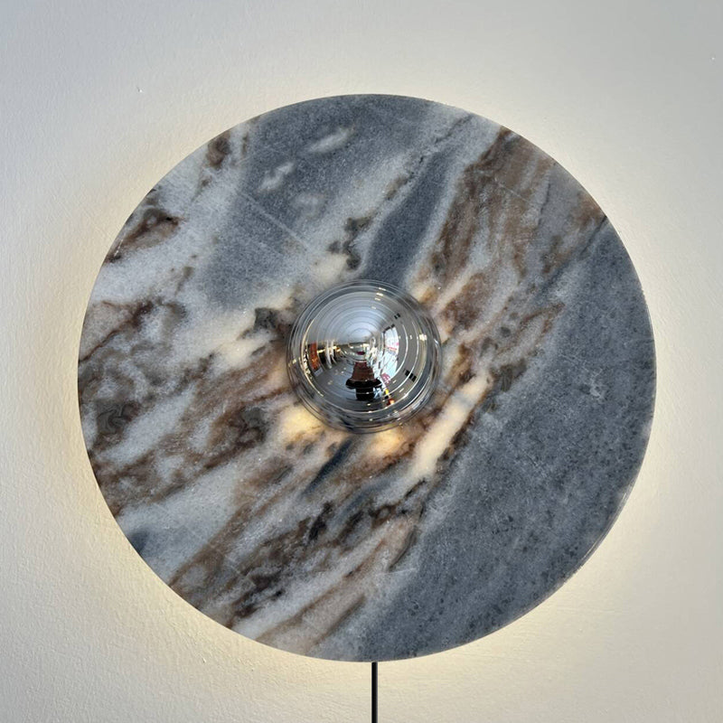 Mydorila Nordic Art Plug Marble Wall Lamp - Letslighting