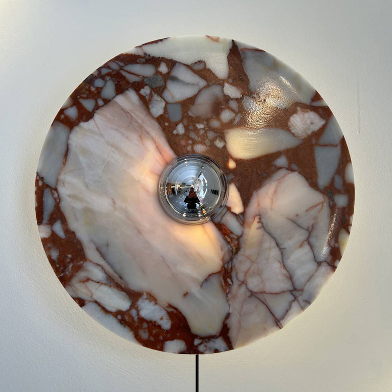 Mydorila Nordic Art Plug Marble Wall Lamp - Letslighting