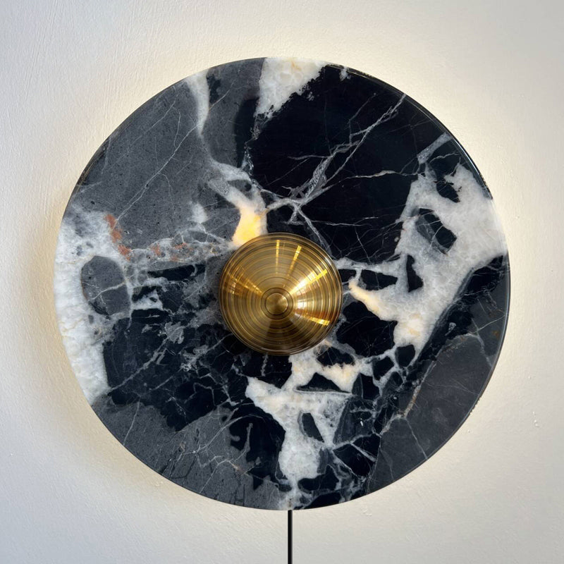 Mydorila Nordic Art Plug Marble Wall Lamp - Letslighting