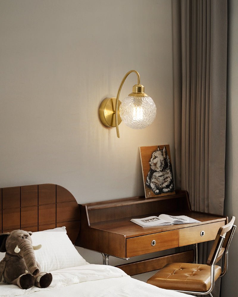 Lucienne Curved Wall Sconce - Letslighting