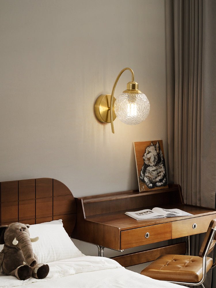 Lucienne Curved Wall Sconce - Letslighting