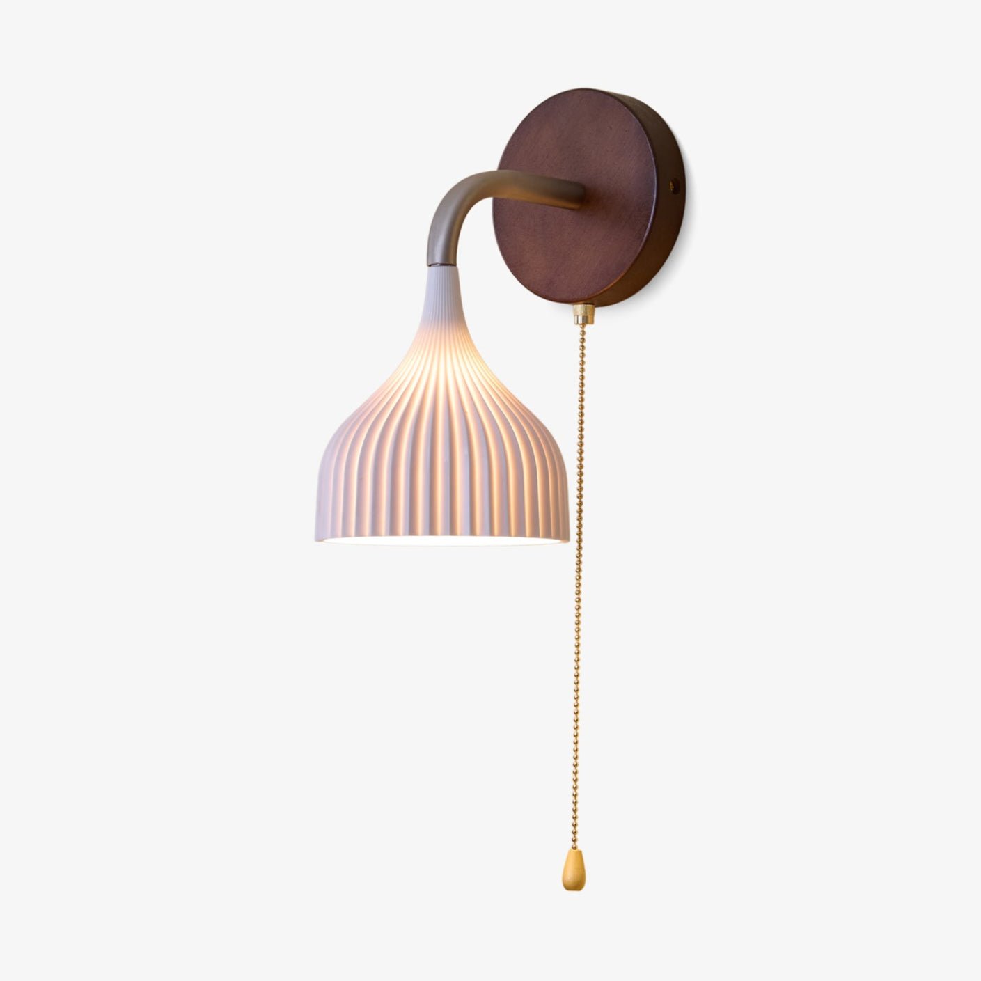 Cimararae Elegance Classic Wood Wall Lamp - Letslighting