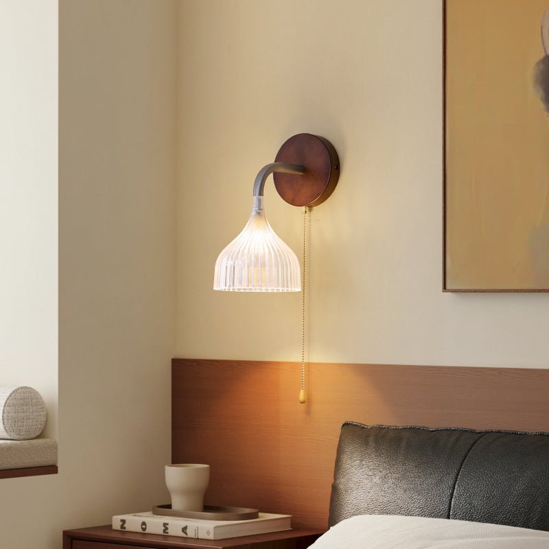 Cimararae Elegance Classic Wood Wall Lamp - Letslighting