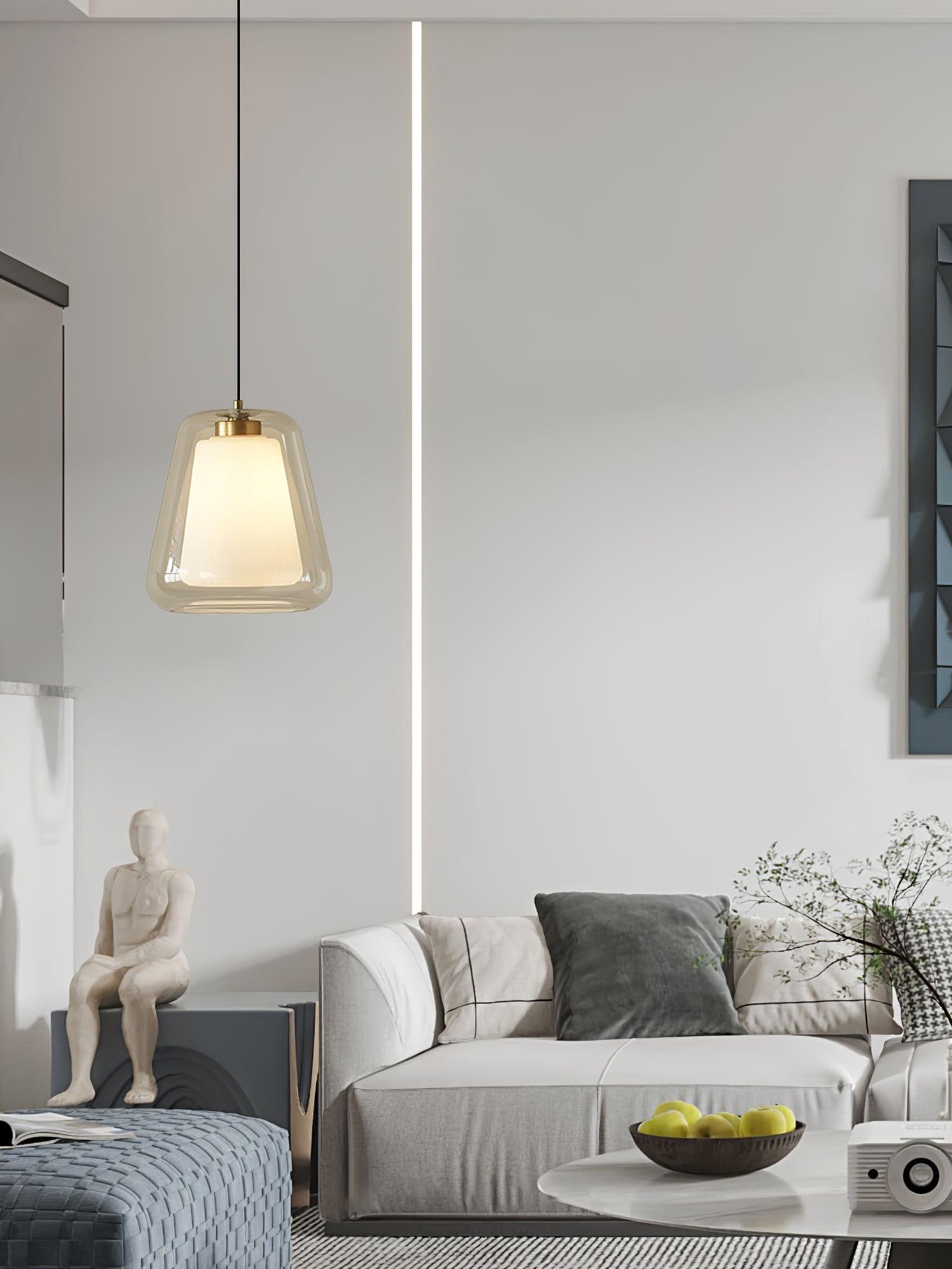 Velorace Gold Contemporary Pendant Light - Letslighting
