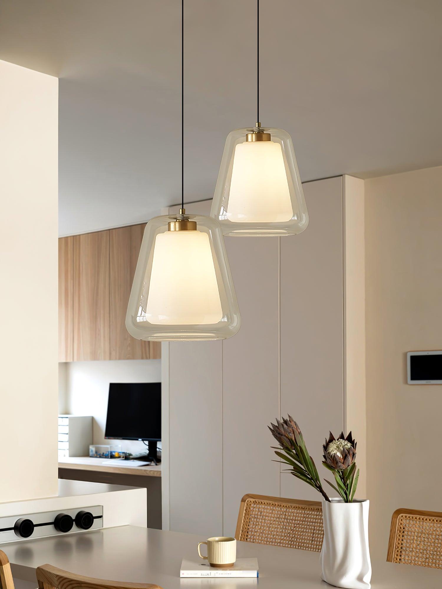 Velorace Gold Contemporary Pendant Light - Letslighting