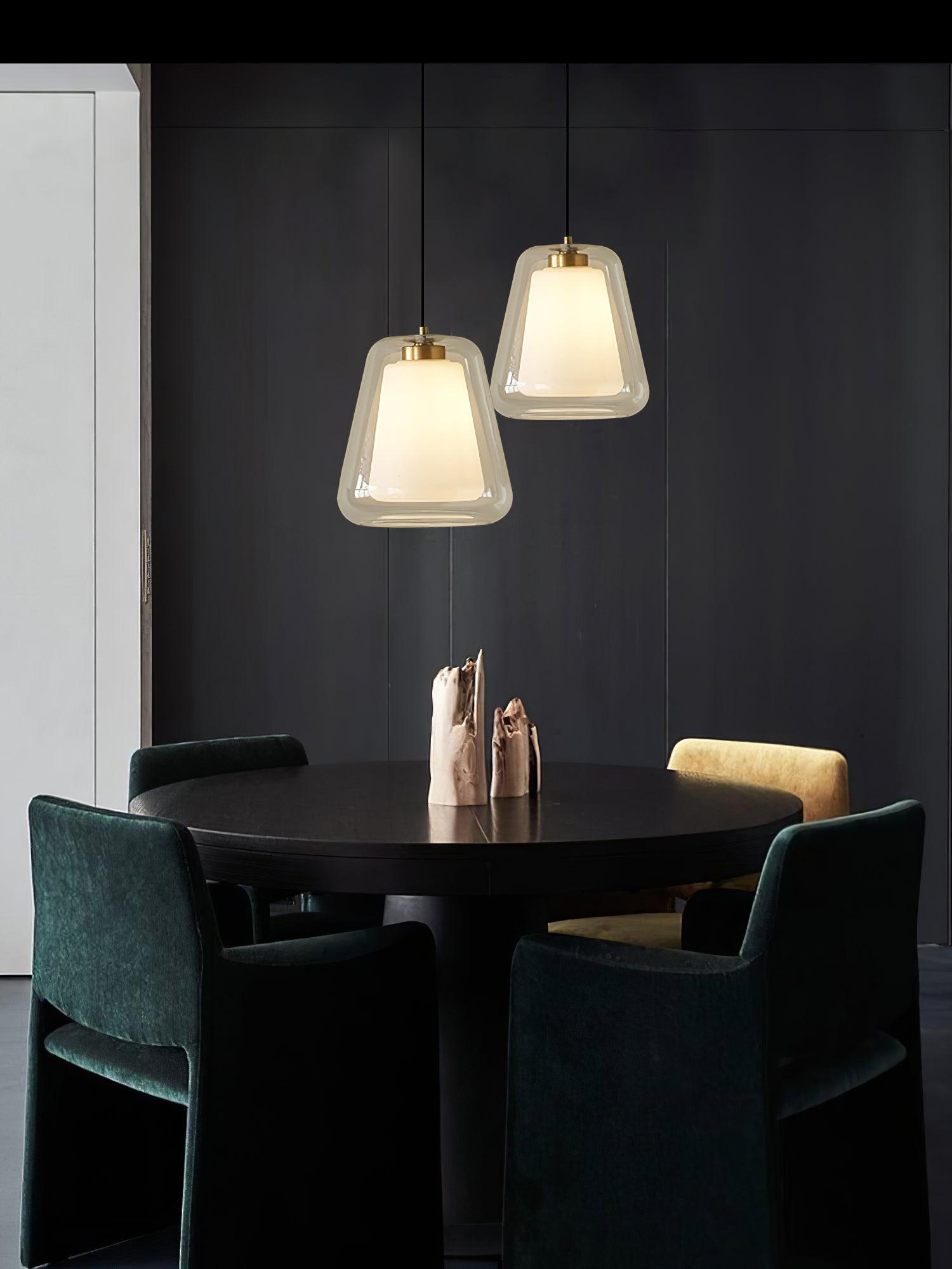 Velorace Gold Contemporary Pendant Light - Letslighting
