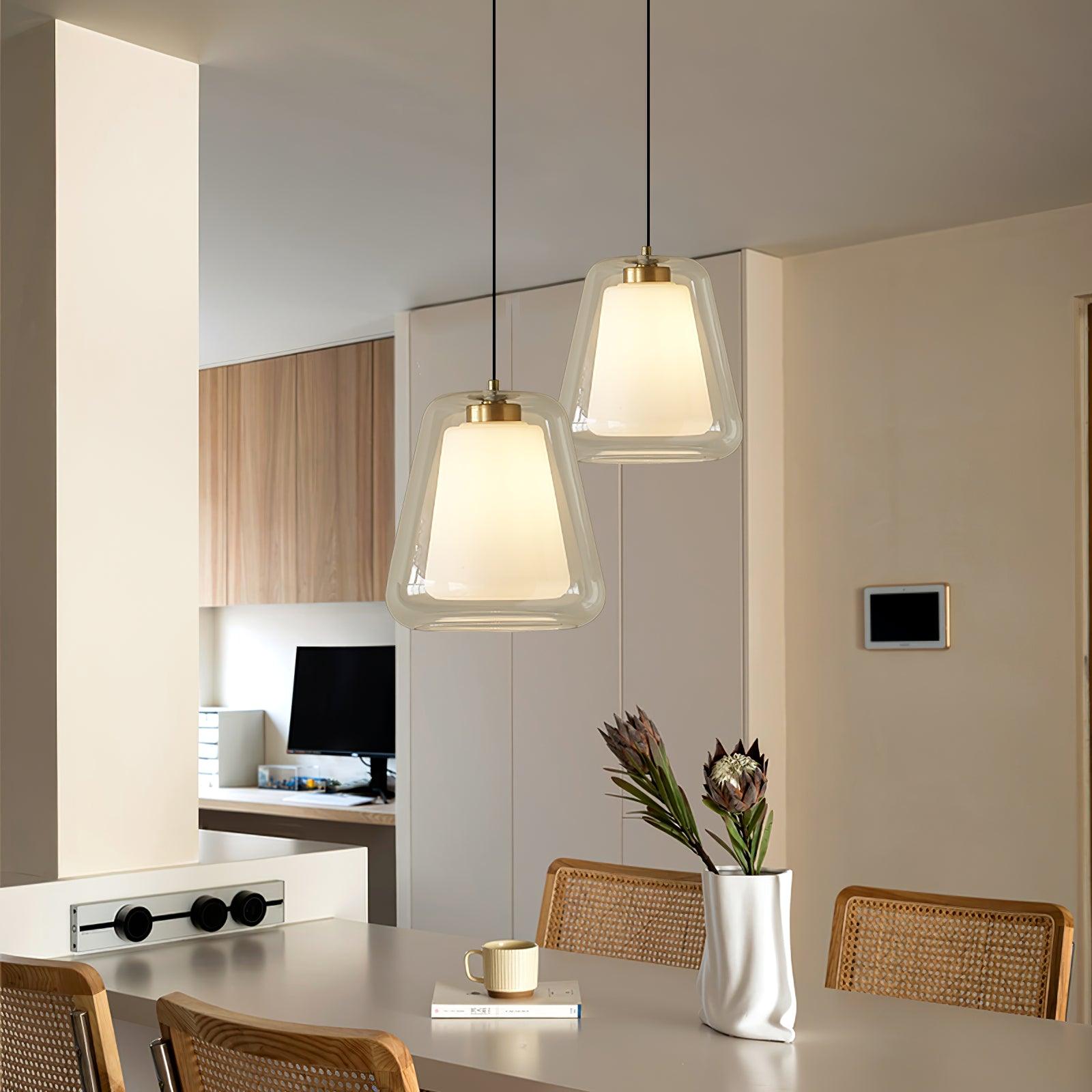 Velorace Gold Contemporary Pendant Light - Letslighting