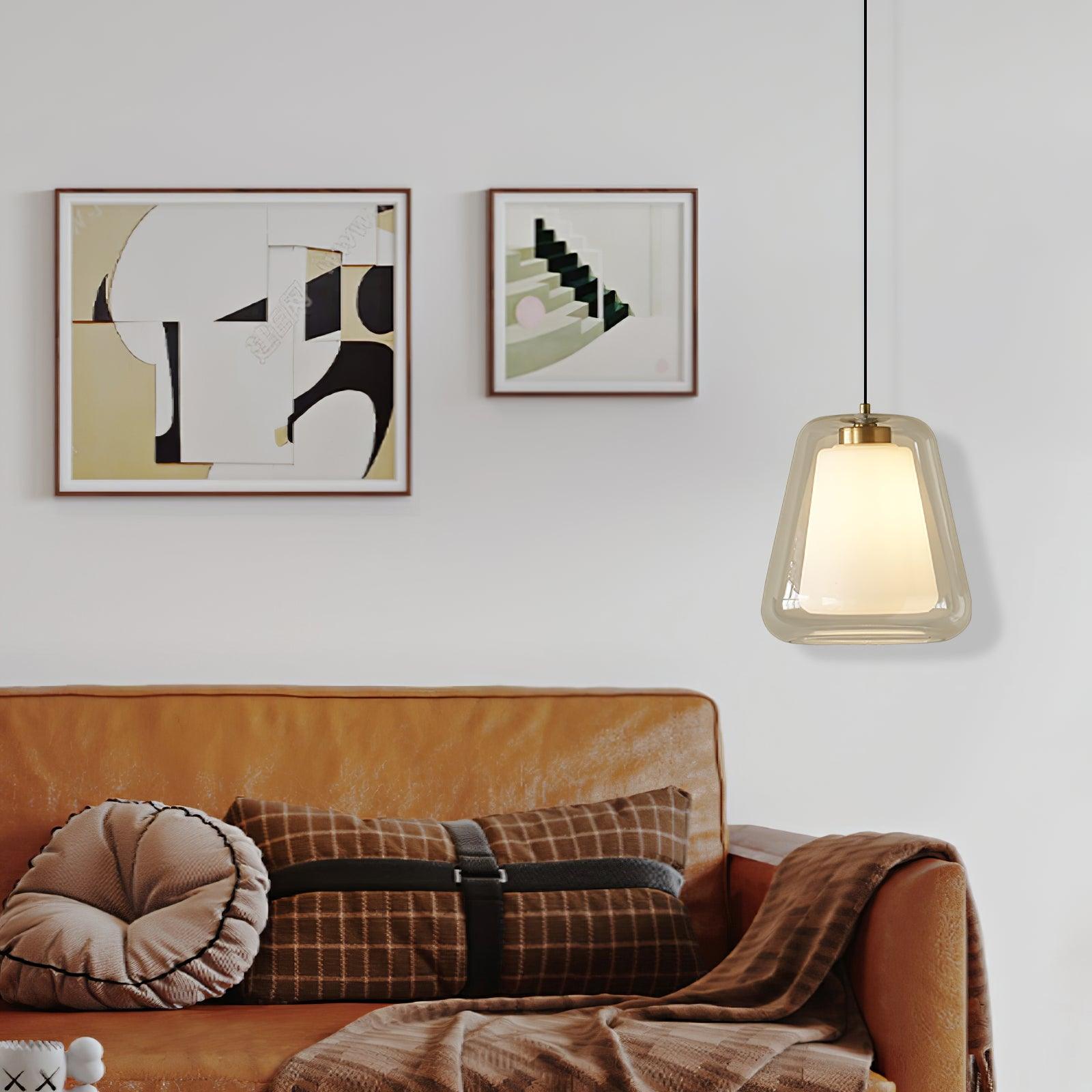 Velorace Gold Contemporary Pendant Light - Letslighting