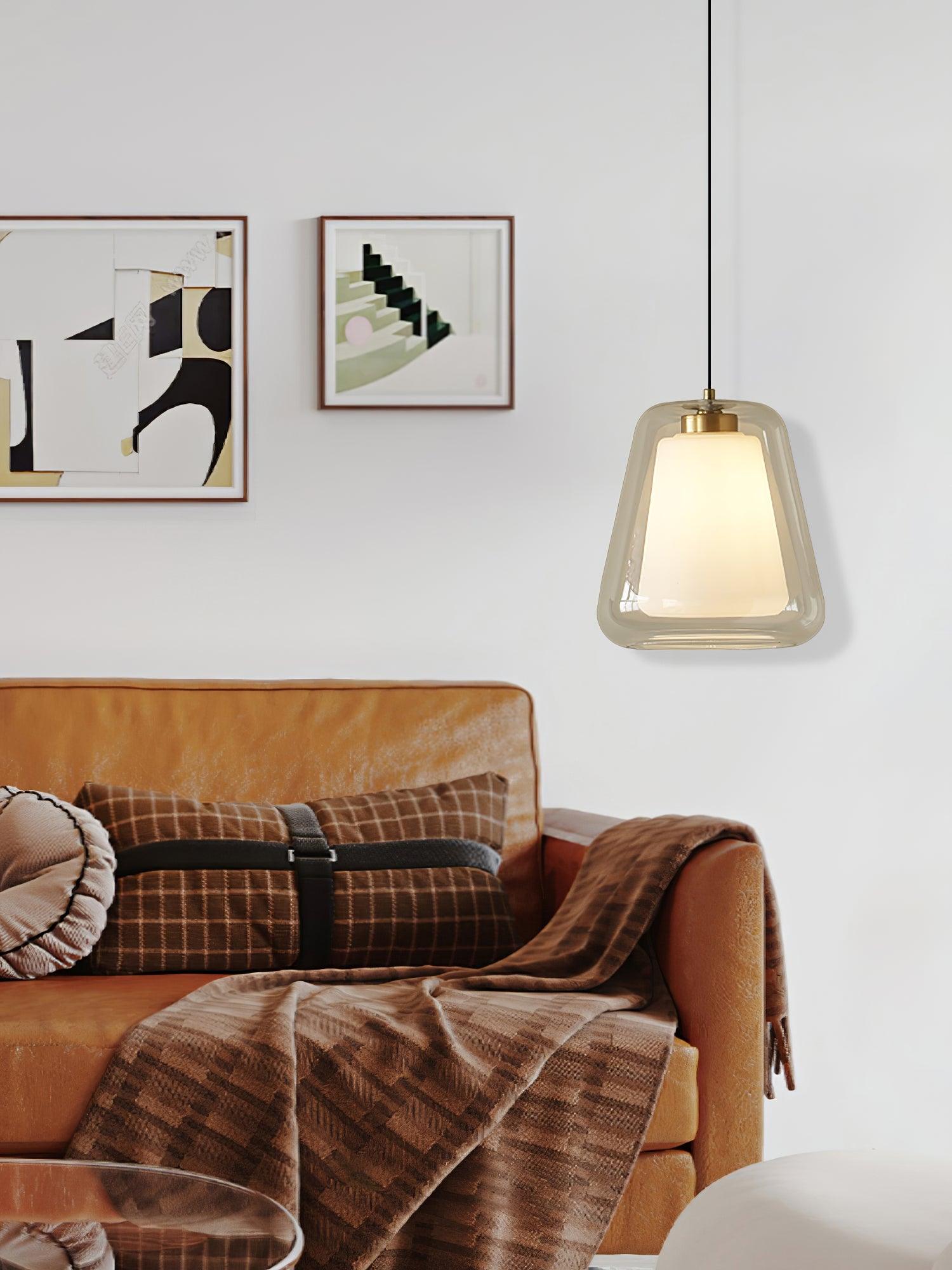 Velorace Gold Contemporary Pendant Light - Letslighting