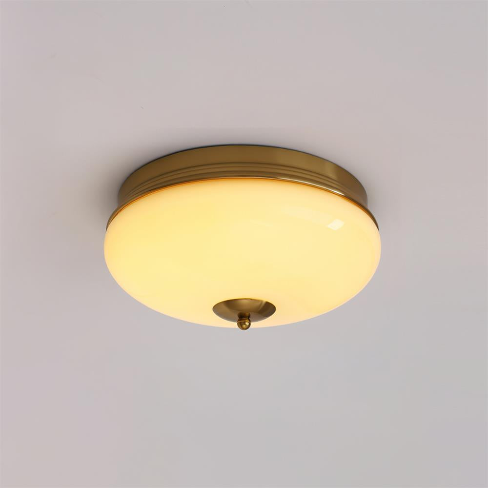 Vatalisra Modern Minimalist Round Glass Ceiling Light - Letslighting