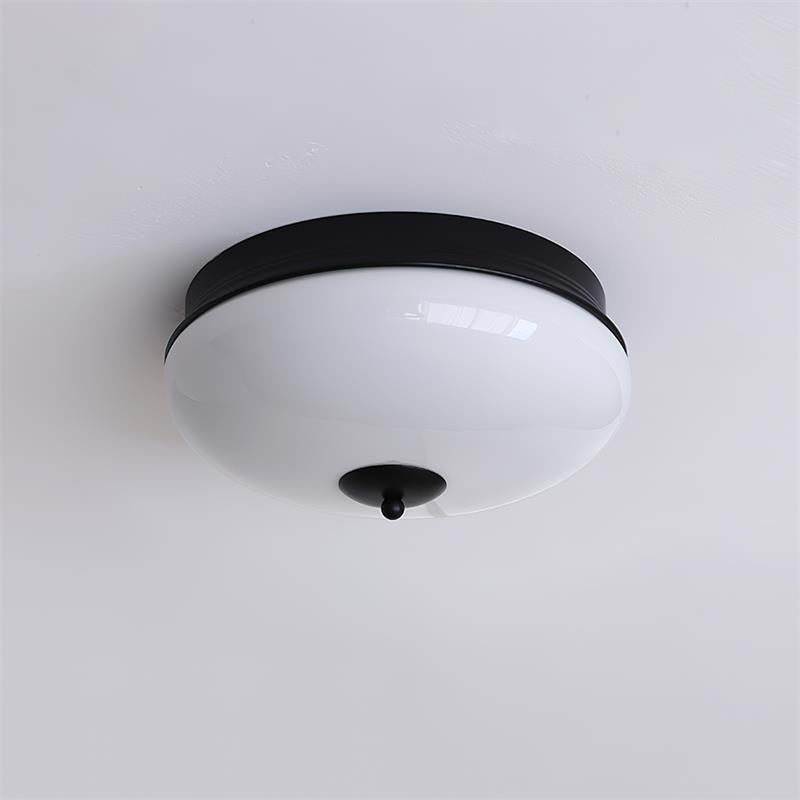 Vatalisra Modern Minimalist Round Glass Ceiling Light - Letslighting