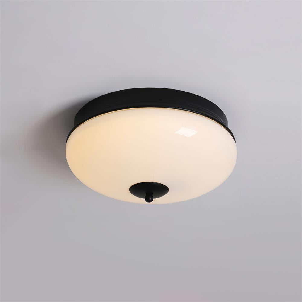 Vatalisra Modern Minimalist Round Glass Ceiling Light - Letslighting