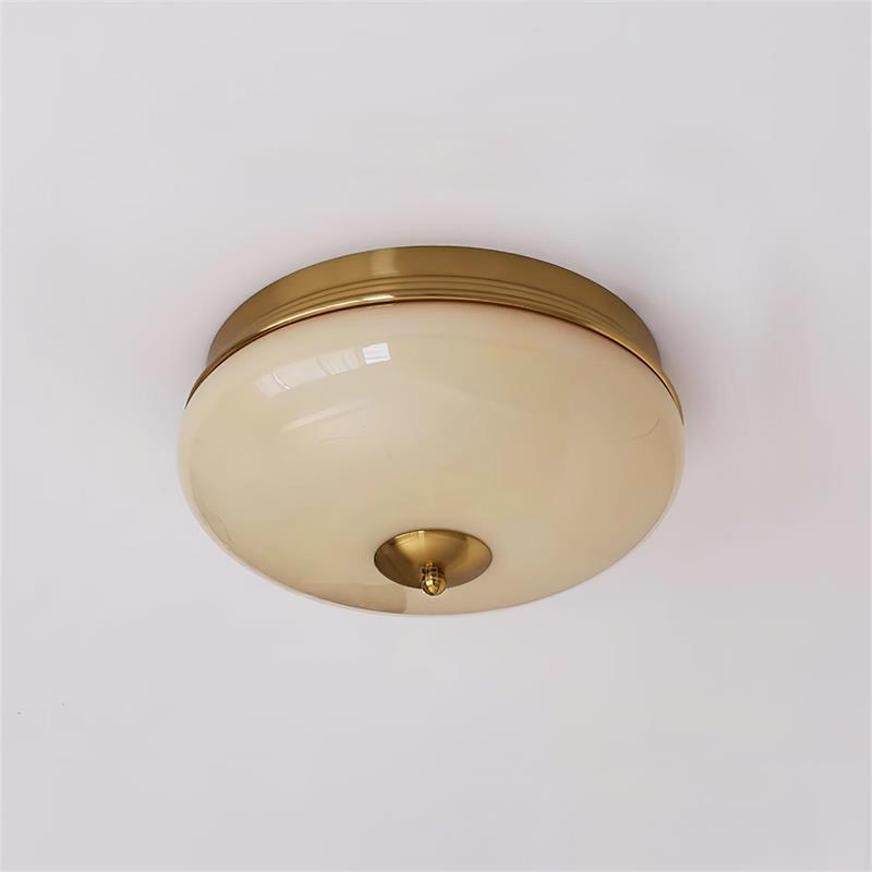 Vatalisra Modern Minimalist Round Glass Ceiling Light - Letslighting