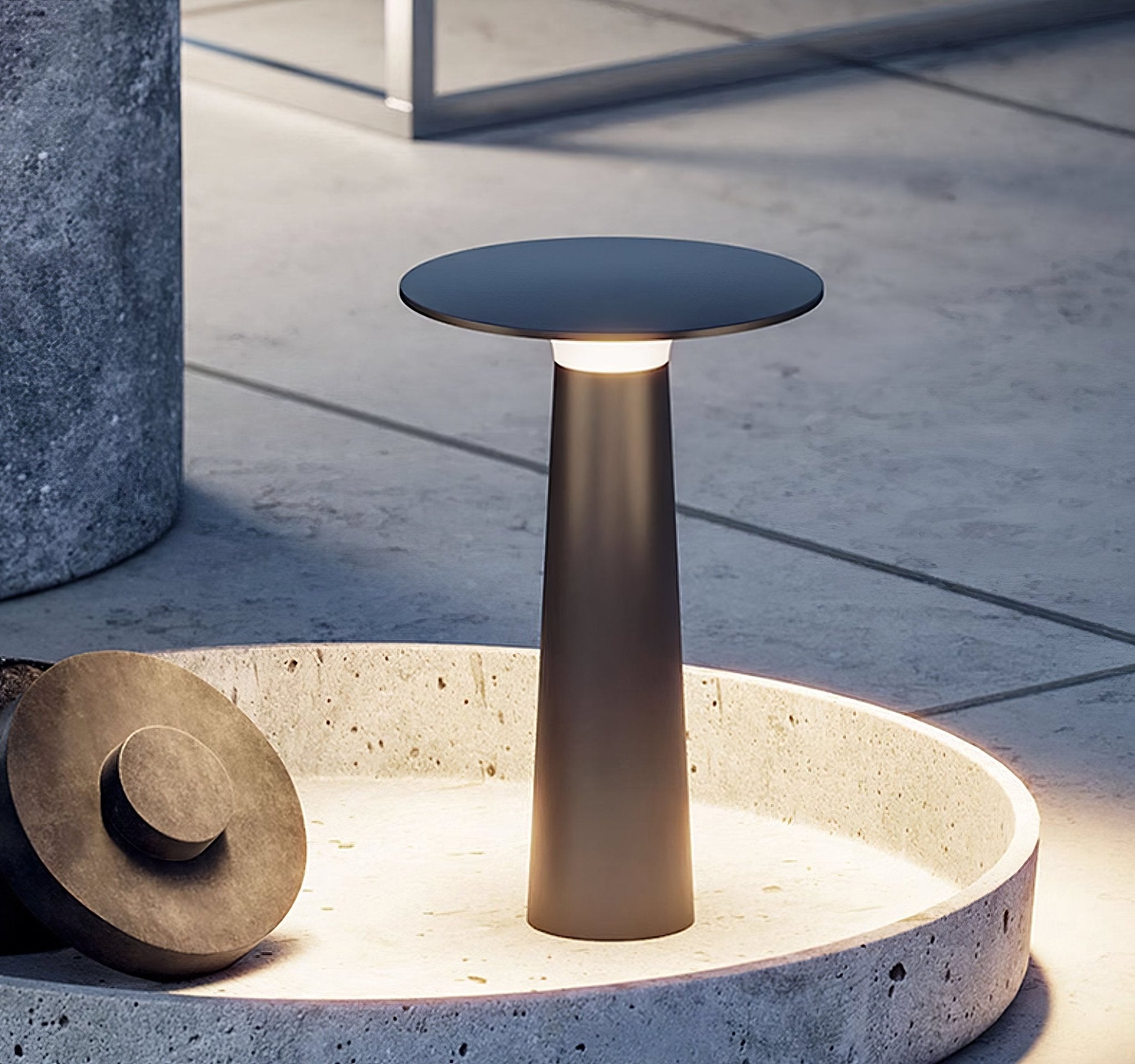 Luma Disk Outdoor Table Light - Letslighting