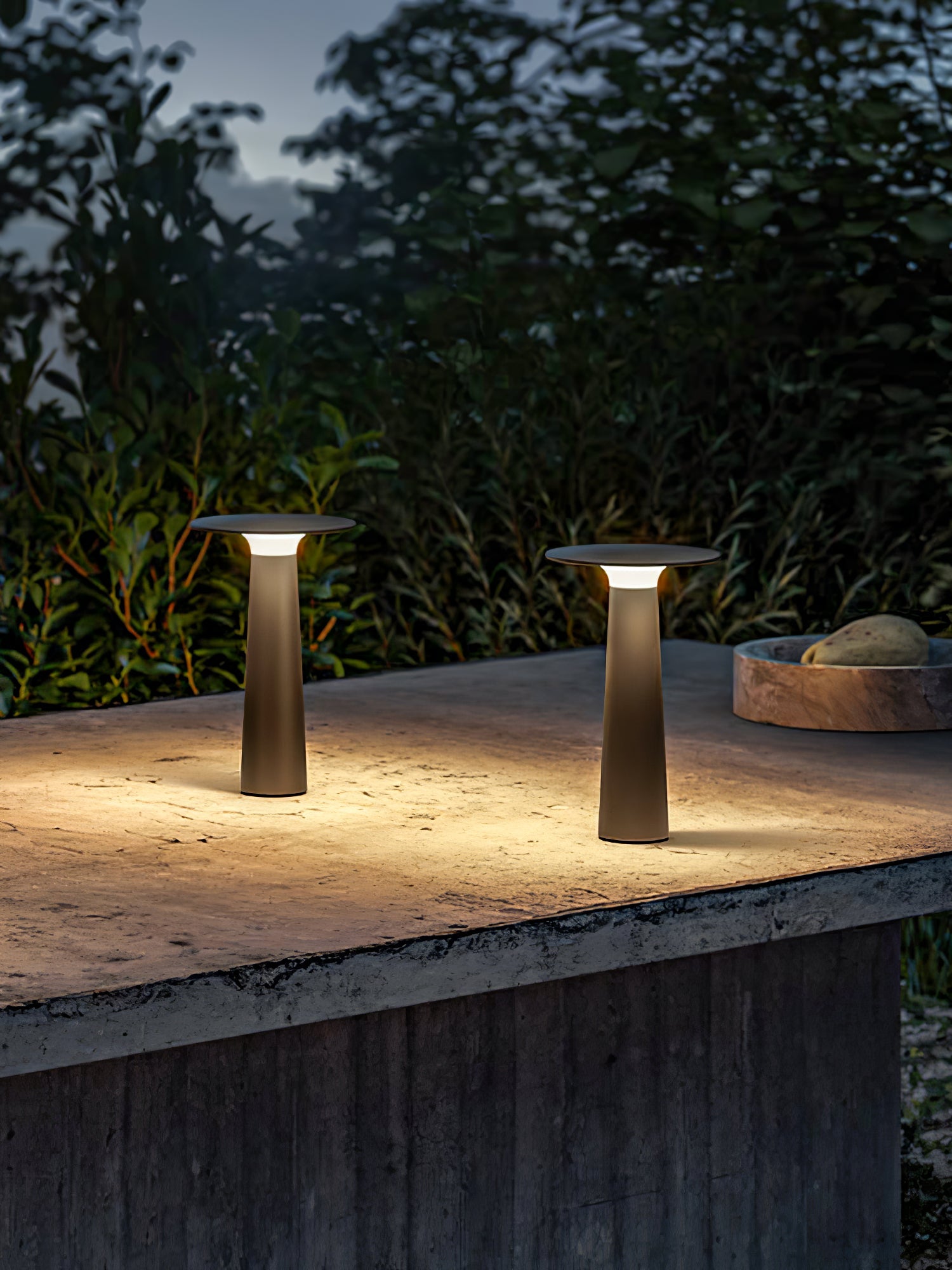 Luma Disk Outdoor Table Light - Letslighting