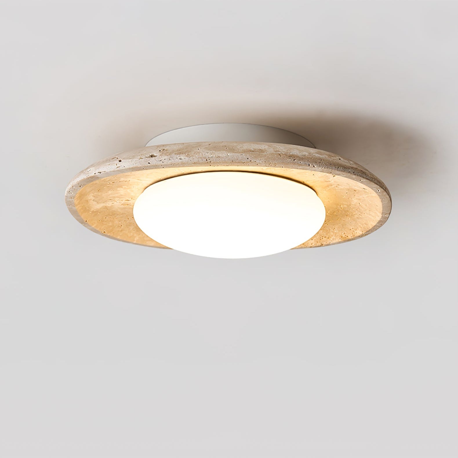 Lena Travertine Ceiling Light - Letslighting