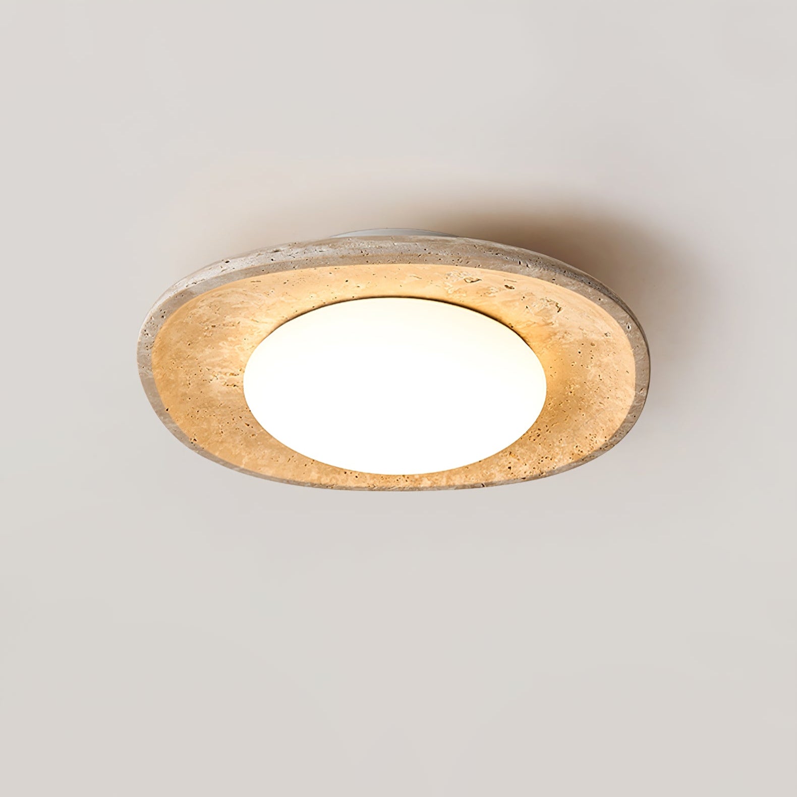 Lena Travertine Ceiling Light - Letslighting