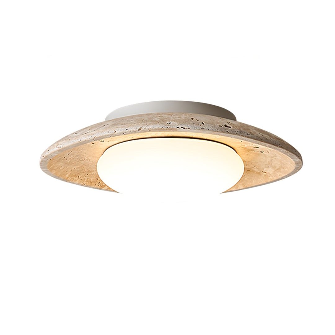 Lena Travertine Ceiling Light - Letslighting
