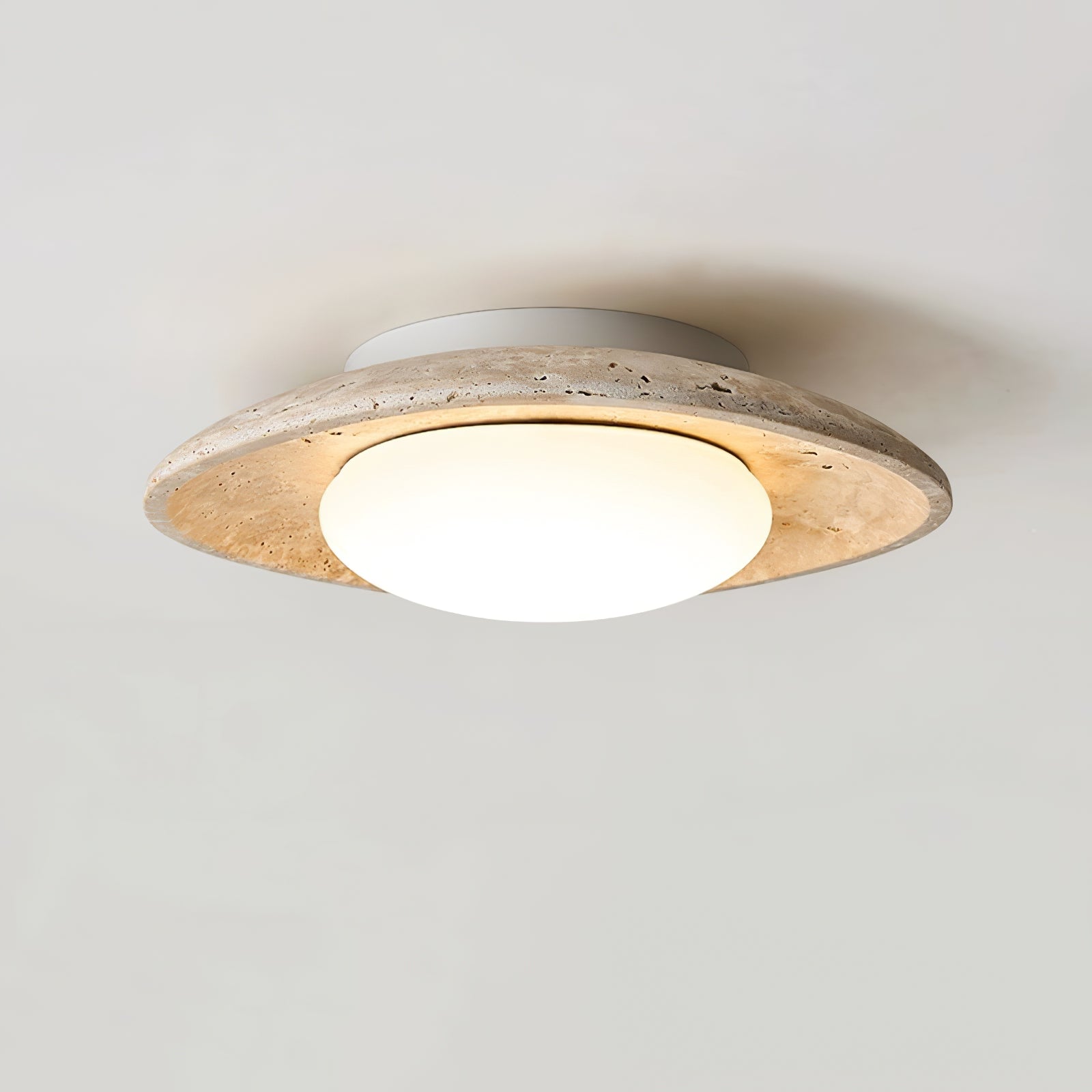 Lena Travertine Ceiling Light - Letslighting