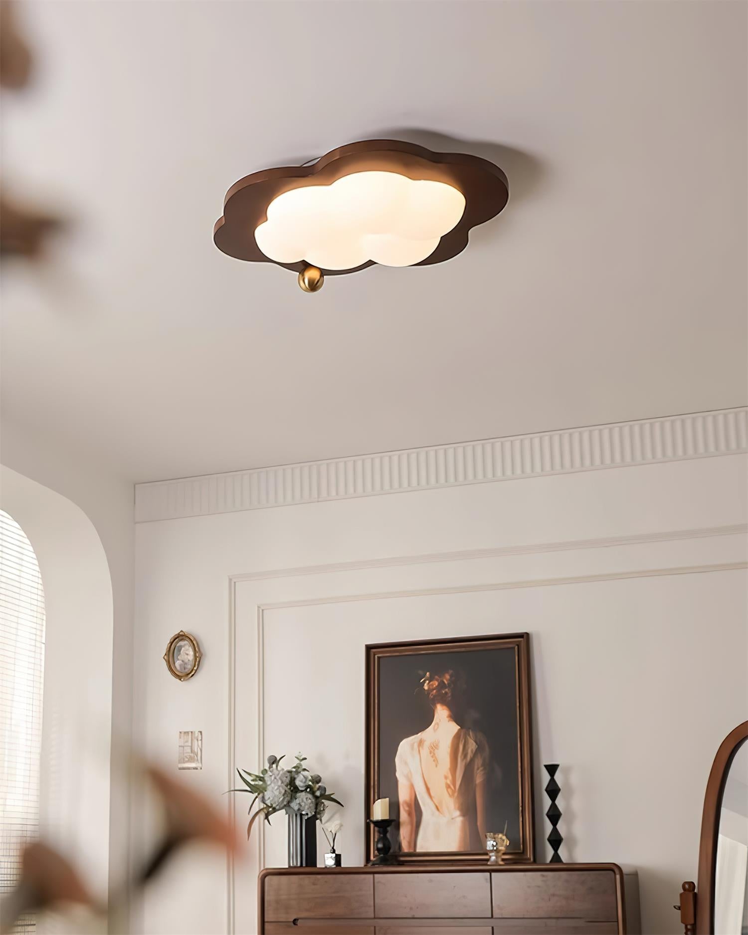 Pivora Cloud-Inspired Flush Mount Ceiling Light - Letslighting