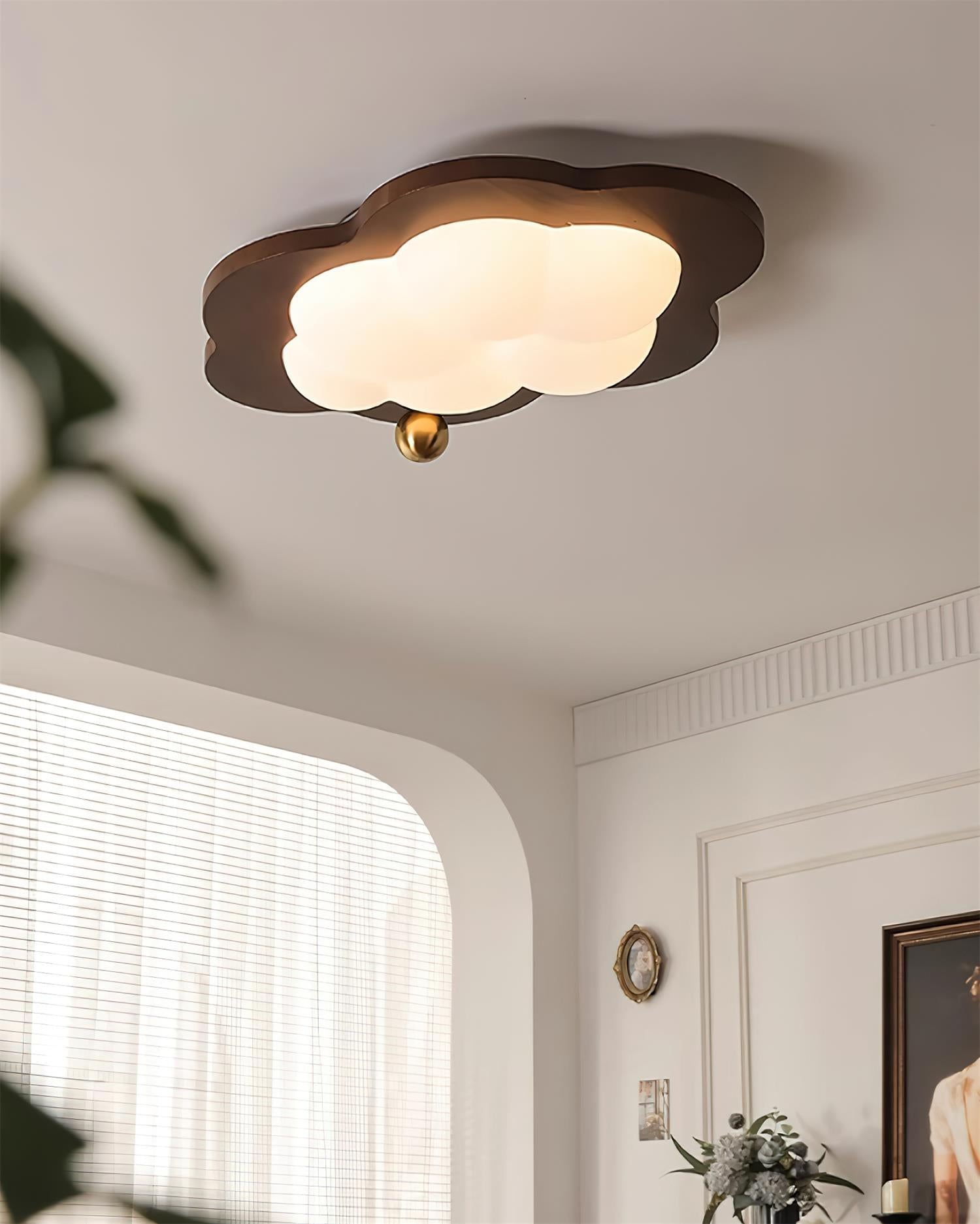 Pivora Cloud-Inspired Flush Mount Ceiling Light - Letslighting