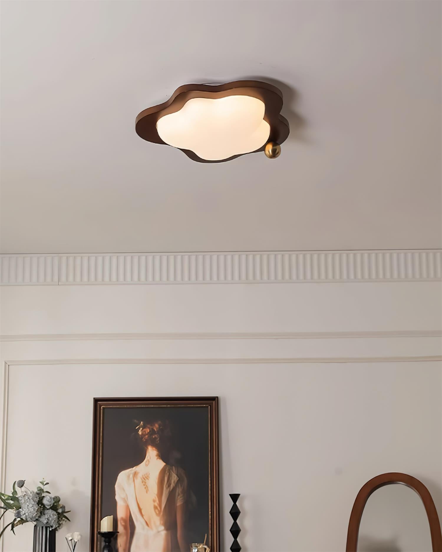 Pivora Cloud-Inspired Flush Mount Ceiling Light - Letslighting