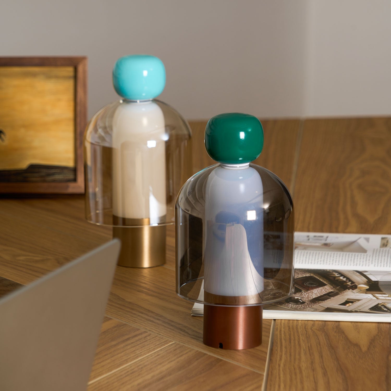 Nara Glass Artistic Table Lamp - Letslighting