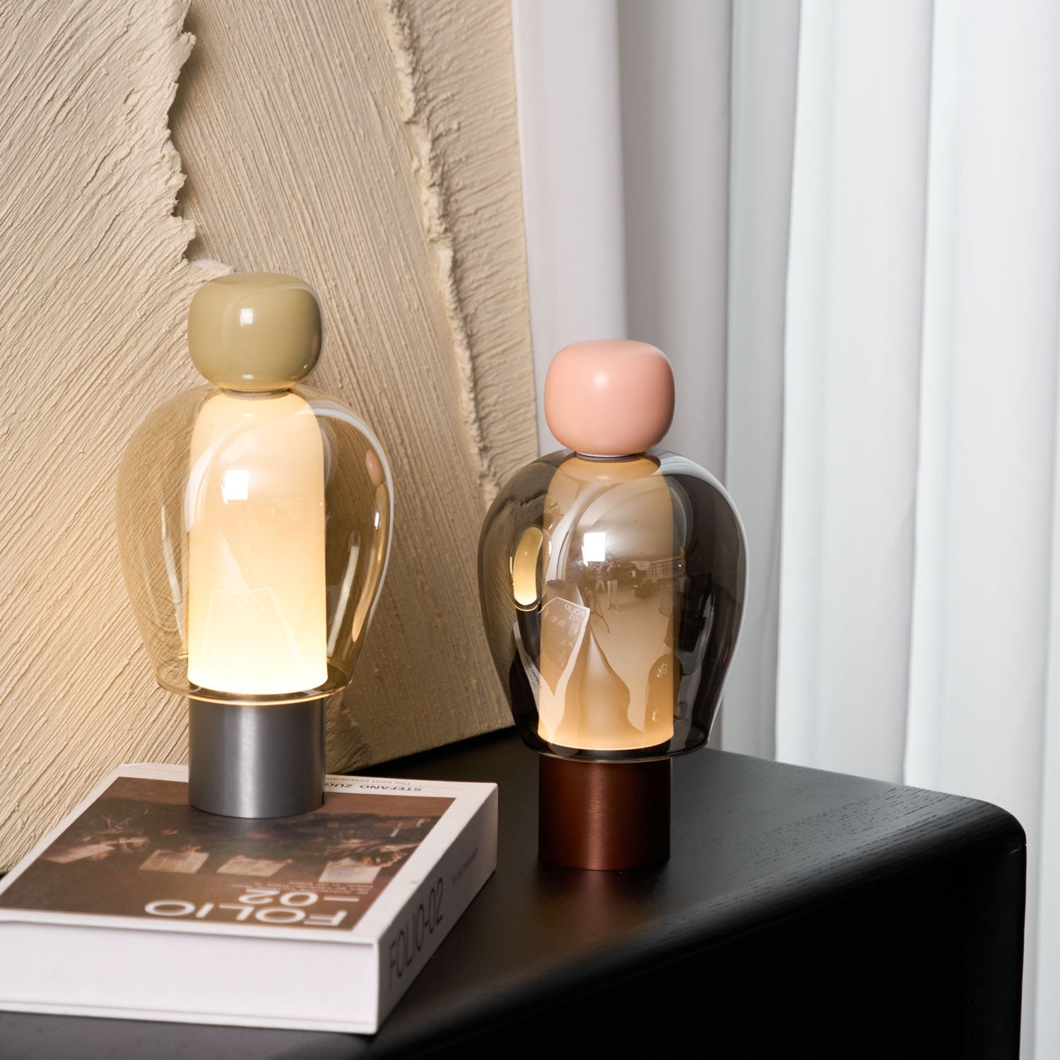 Nara Glass Artistic Table Lamp - Letslighting