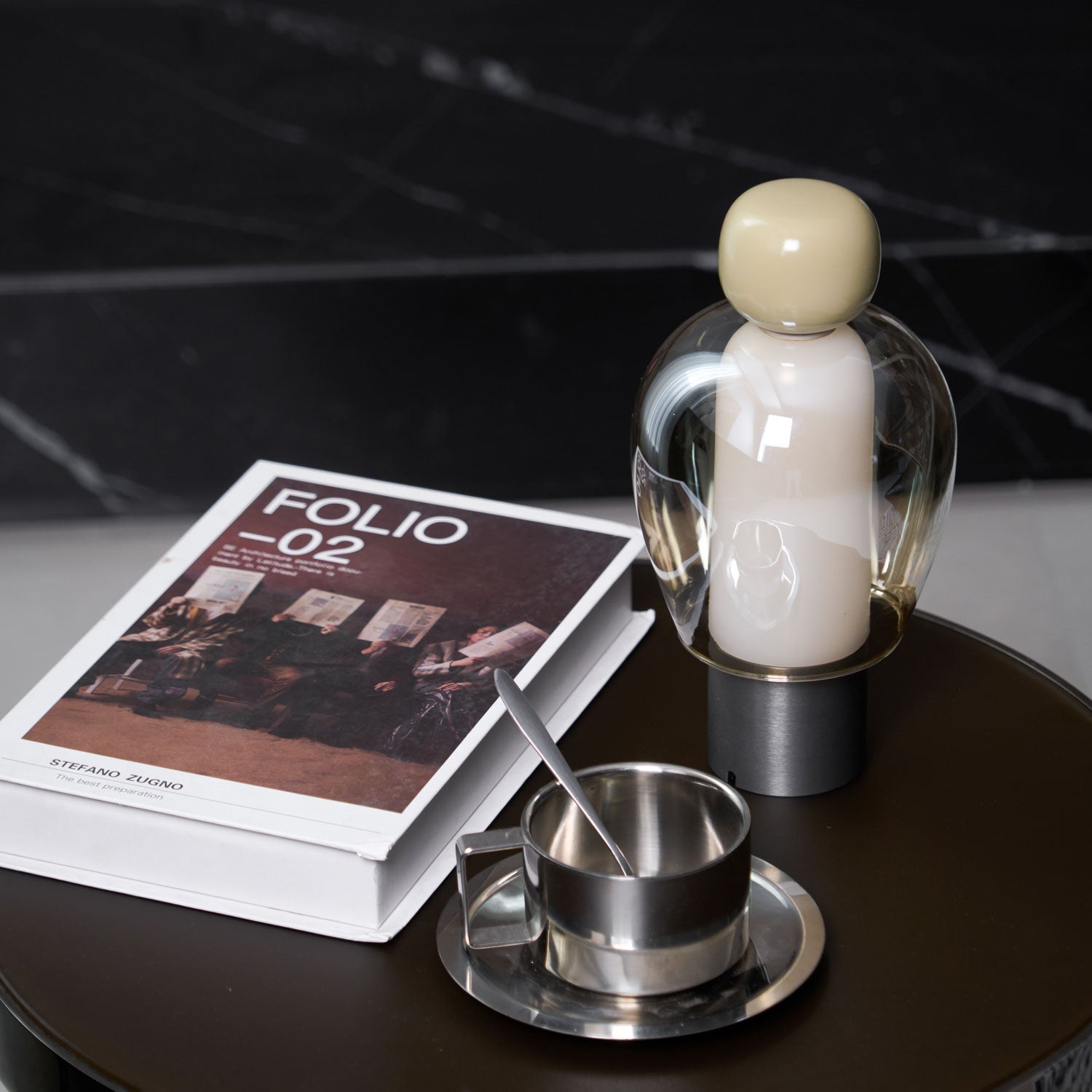 Nara Glass Artistic Table Lamp - Letslighting