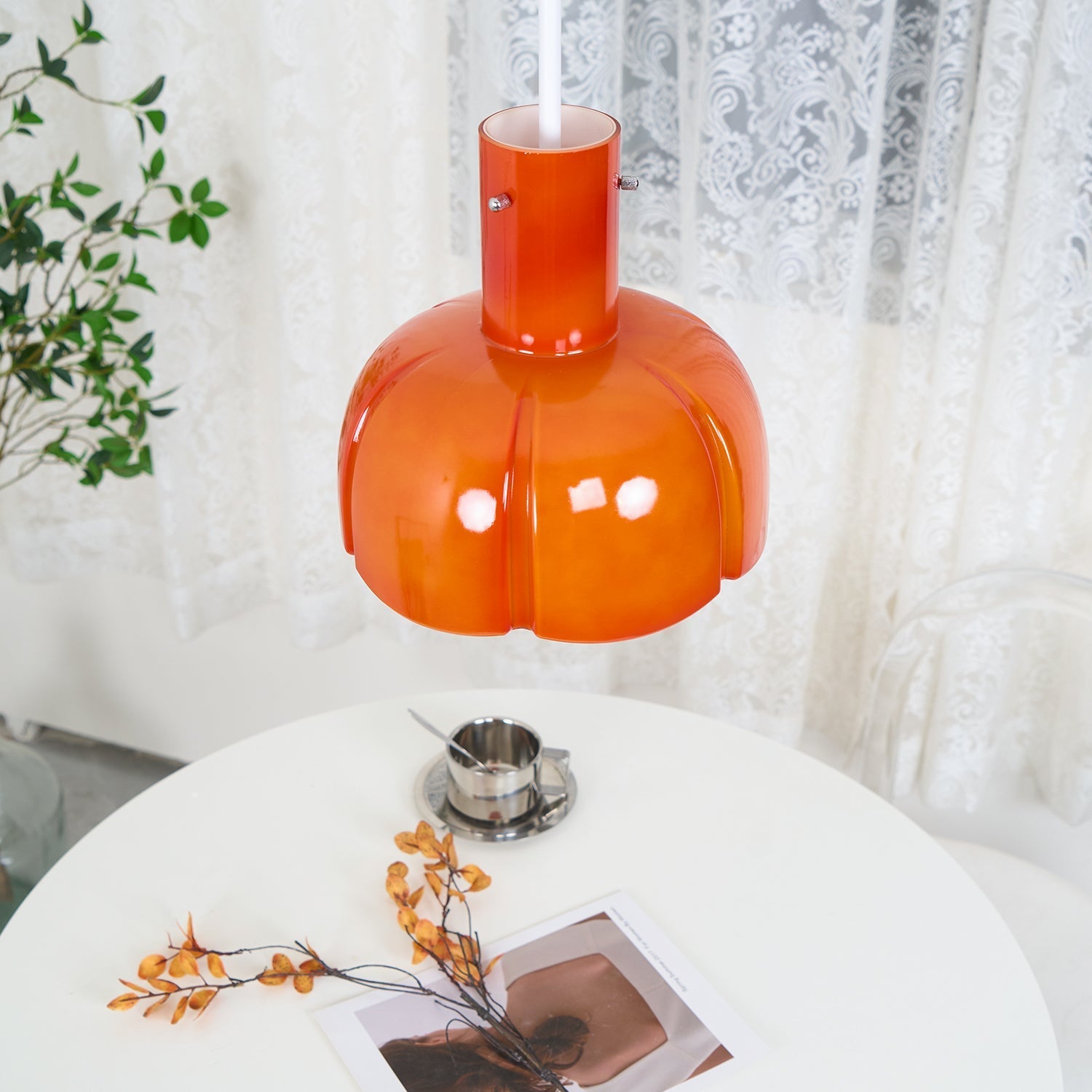 Zentara Glass Contemporary Pendant Light - Letslighting
