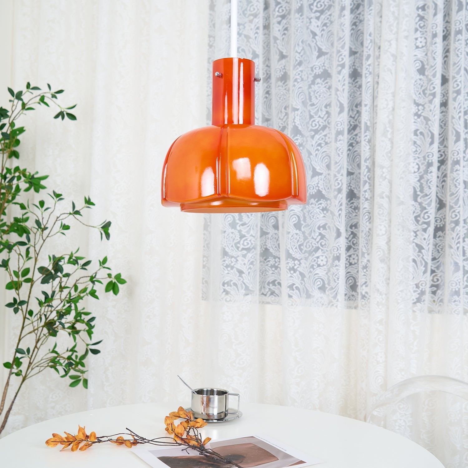 Zentara Glass Contemporary Pendant Light - Letslighting