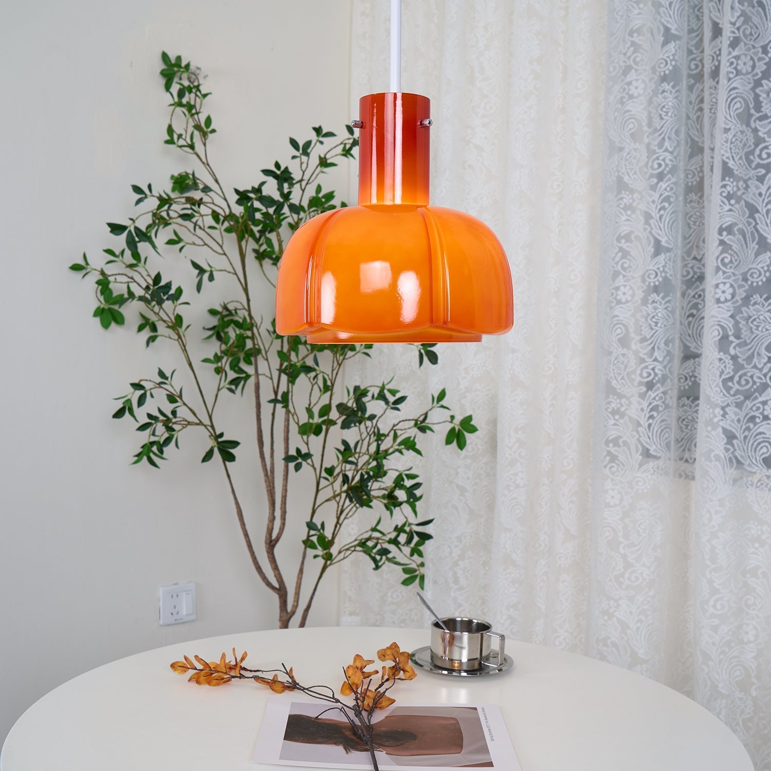 Zentara Glass Contemporary Pendant Light - Letslighting
