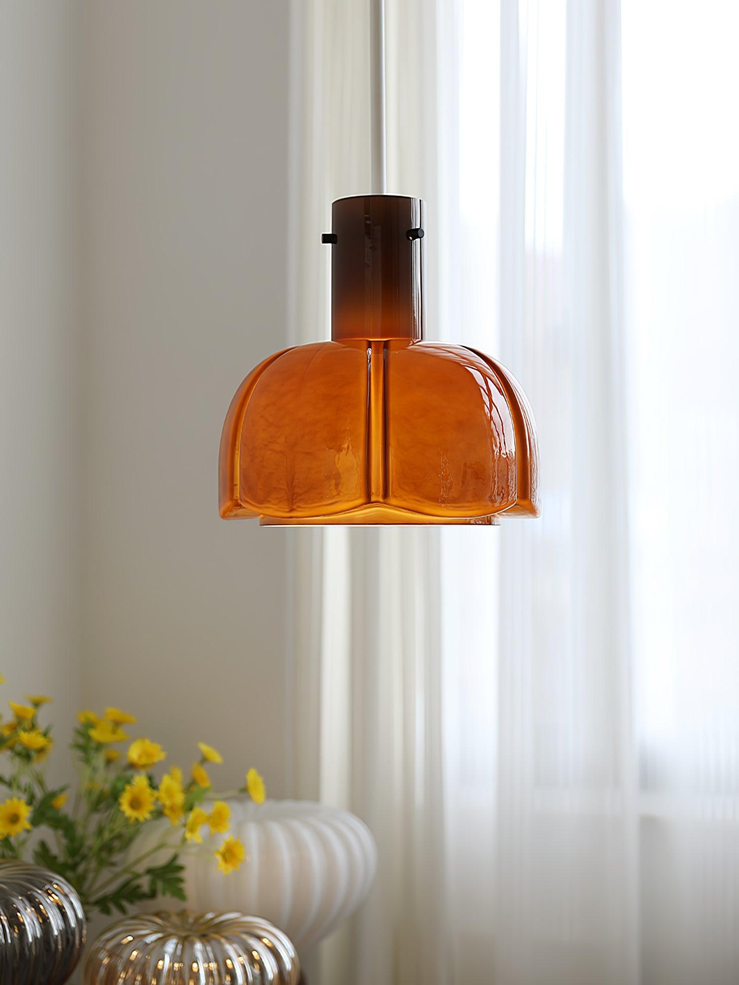Zentara Glass Contemporary Pendant Light - Letslighting