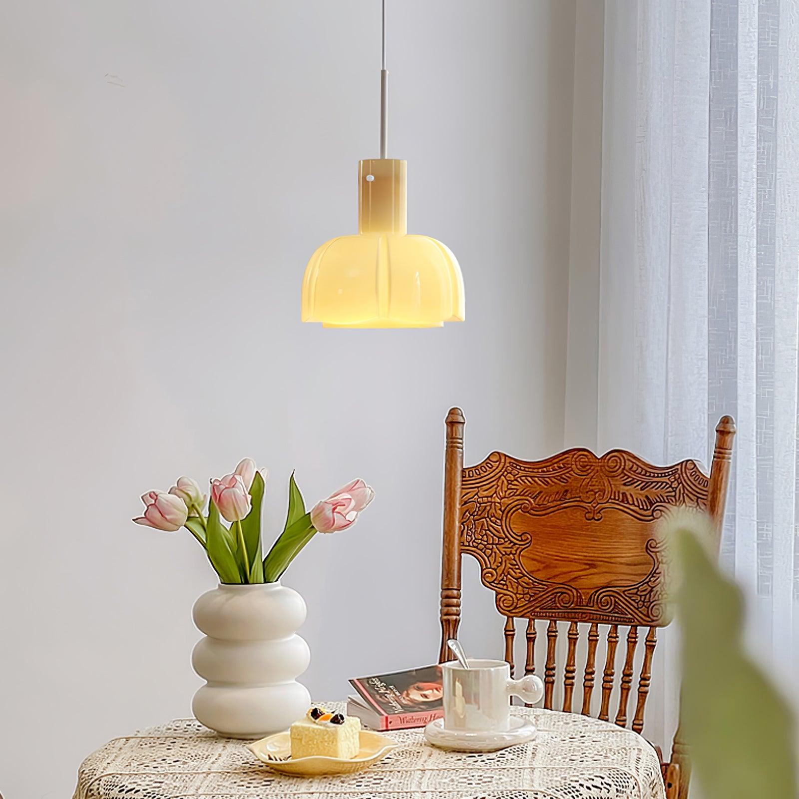 Zentara Glass Contemporary Pendant Light - Letslighting